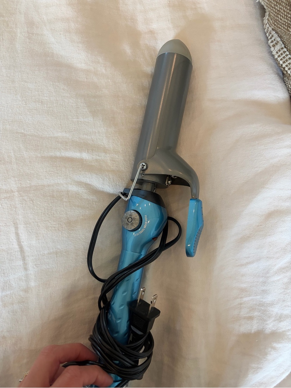 BaBylissPRO Nano Titanium Spring Curling Iron-1.5”